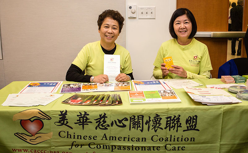 CACCC members at CACCC table