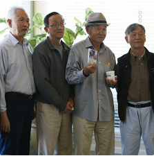 group photo of four participants