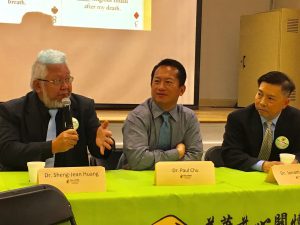panelists speaking at CACCC event