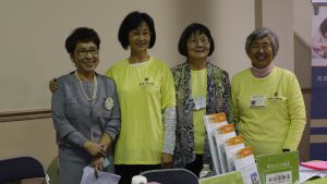 Volunteer group photo at CACCC event