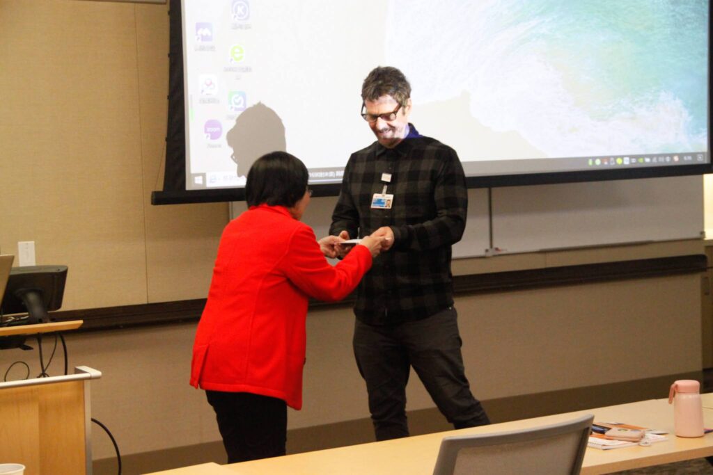 CACCC partner presented with award